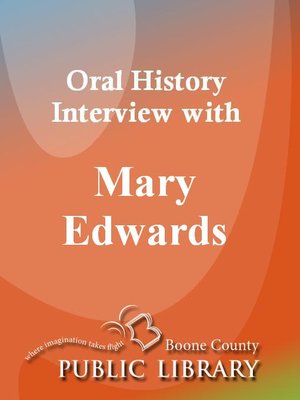 cover image of Oral History Interview with Mary Edwards